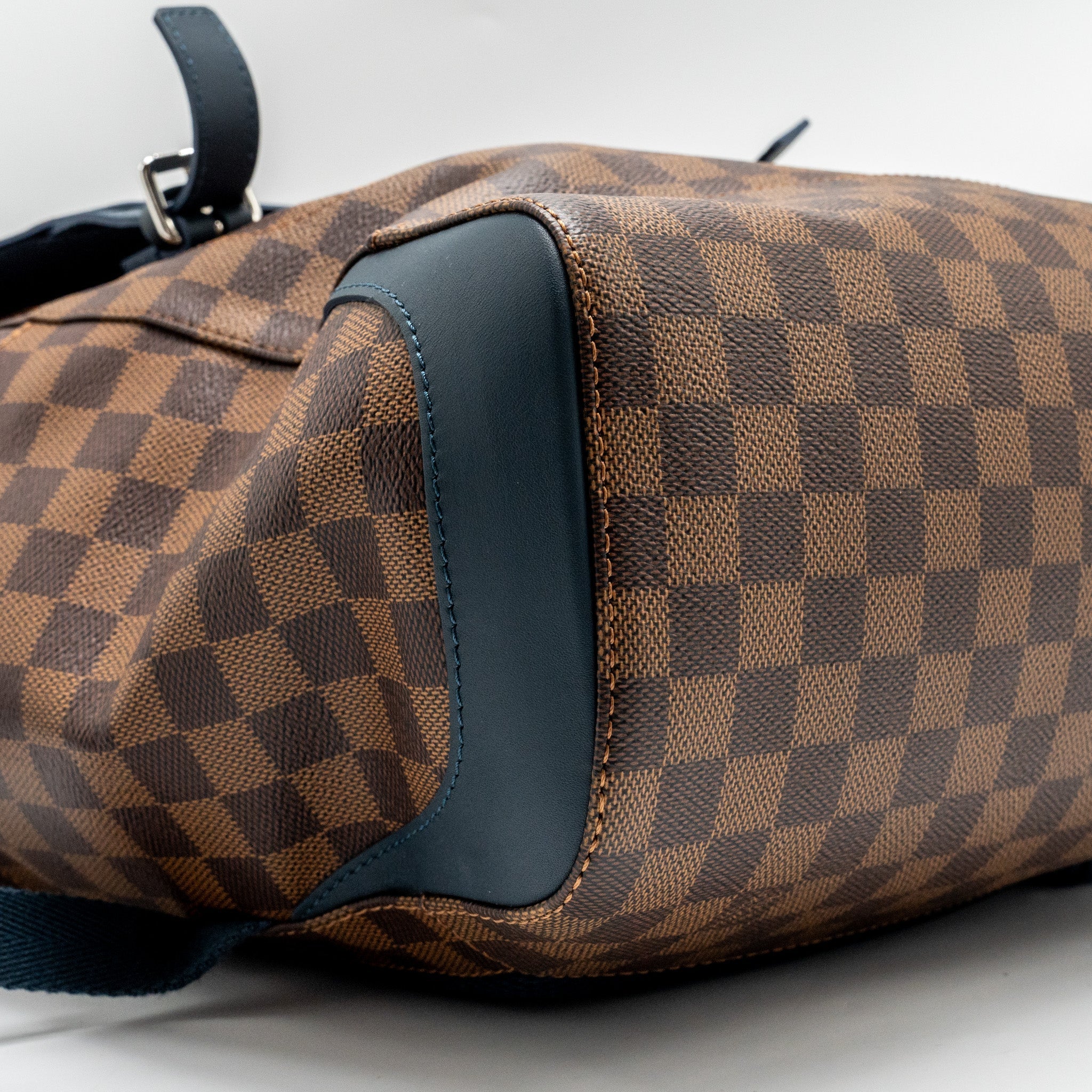 RUNNER BACKPACK DAMIER EBENE CANVAS/LEATHER SHW