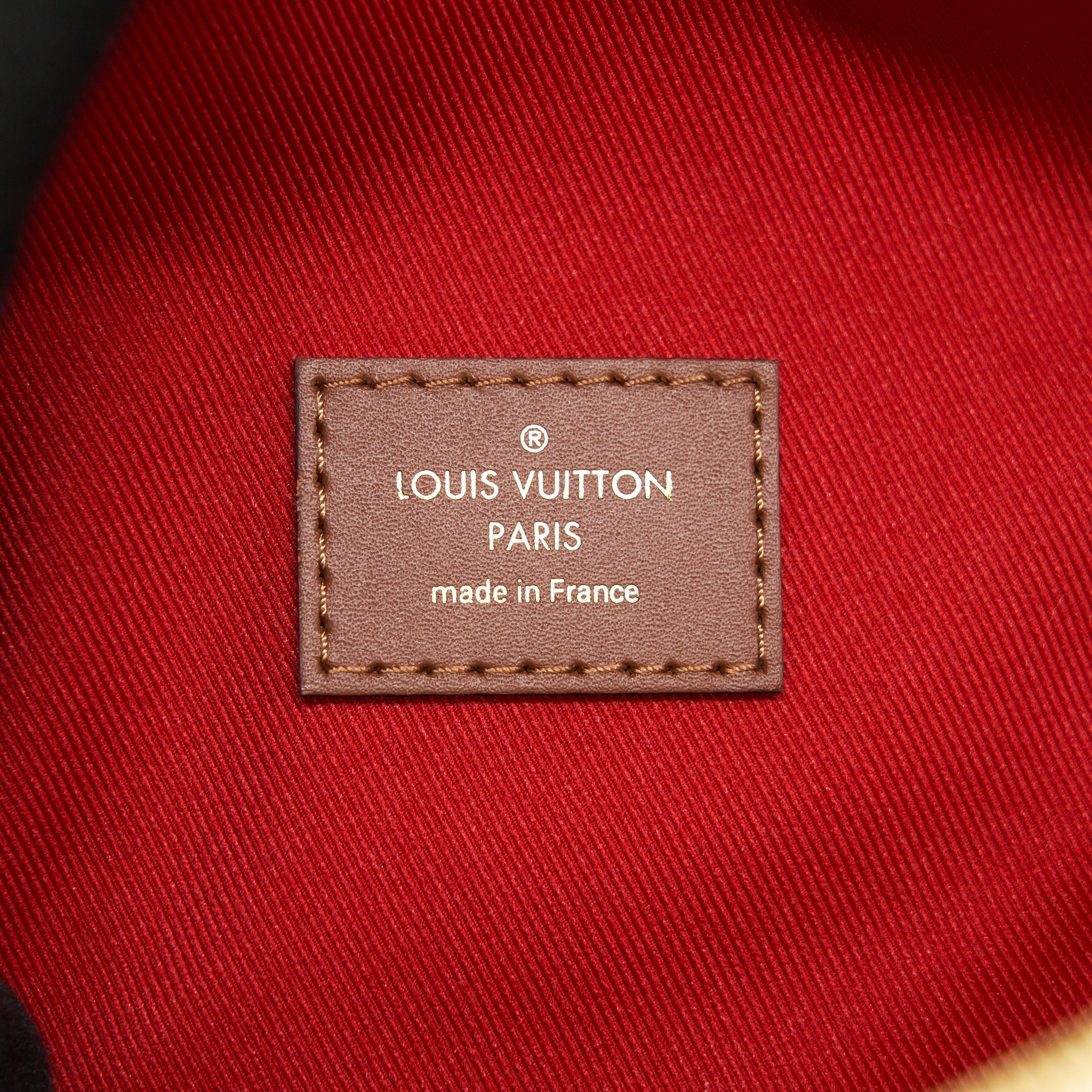 BUMBAG MONOGRAM TEDDY FLEECE BEIGE/BROWN