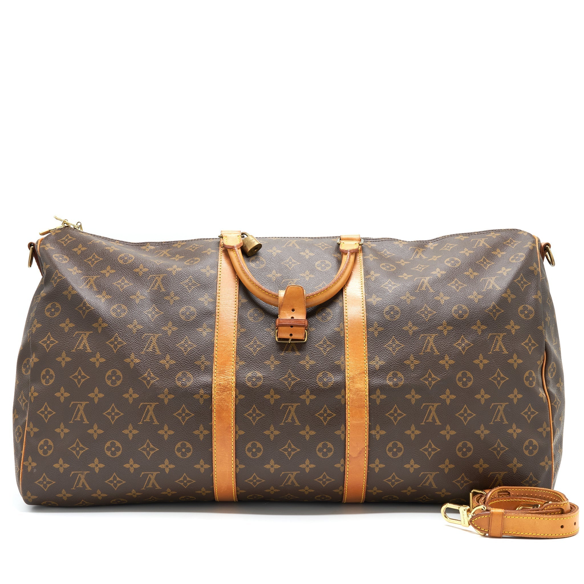 VINTAGE KEEPALL 55 MONOGRAM CANVAS