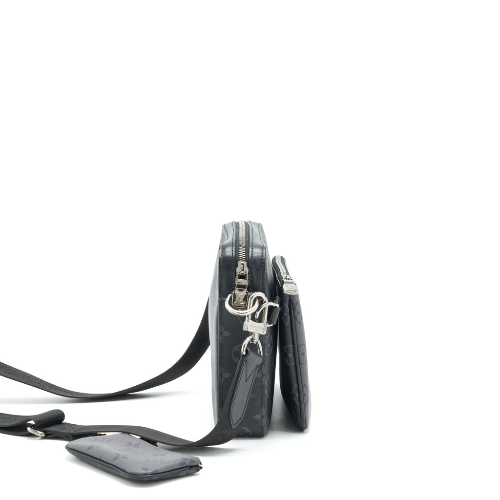 TRIO MESSENGER MONOGRAM ECLIPSE CANVAS SHW
