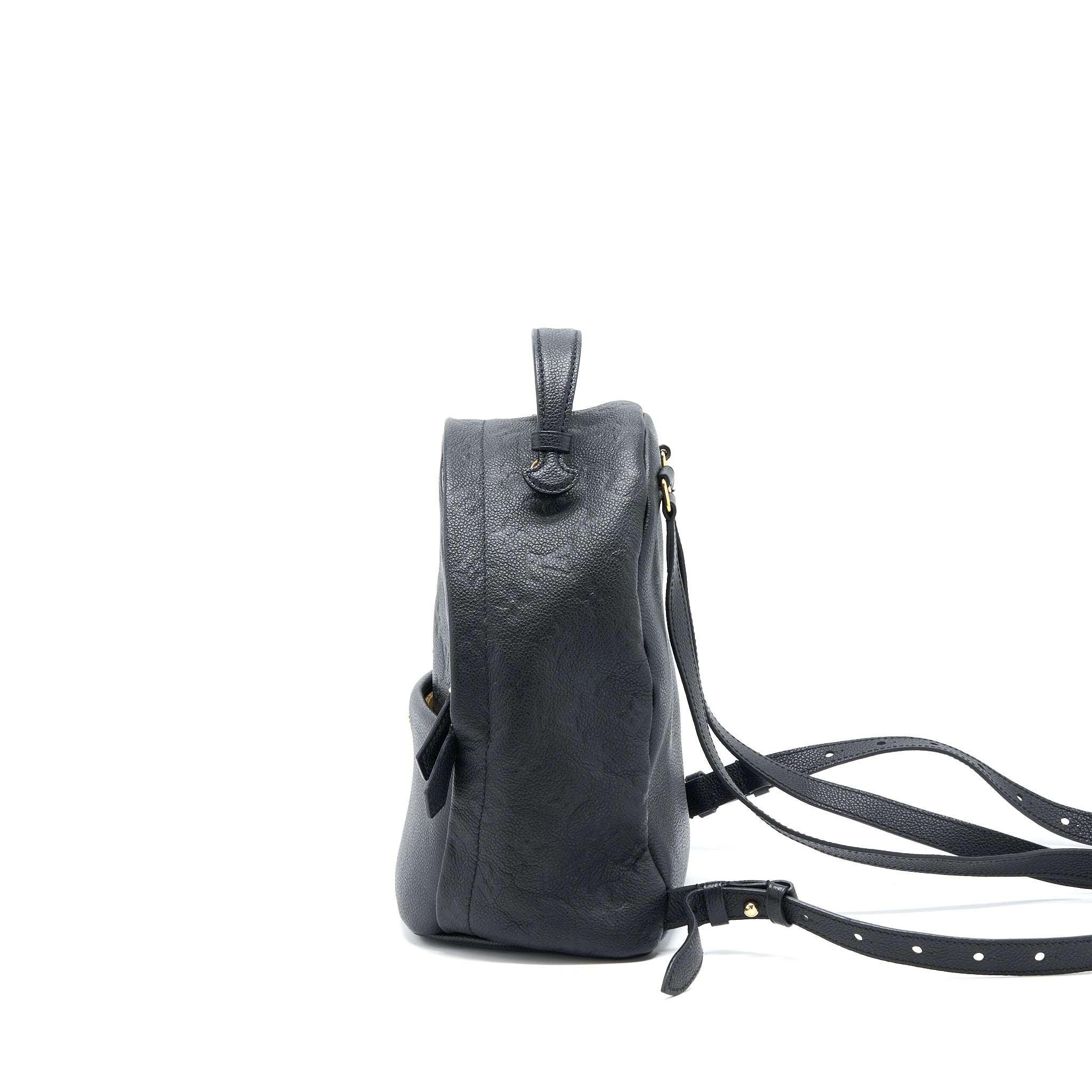 SORBONNE BACKPACK MONOGRAM EMPREINTE BLACK GHW