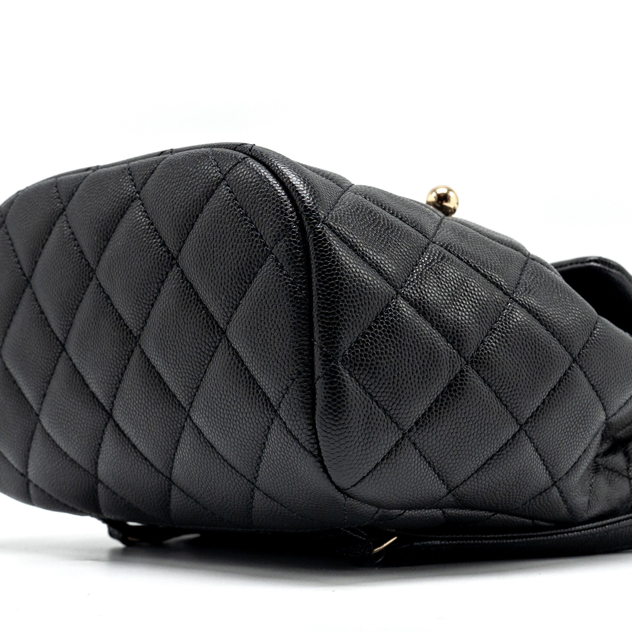 23S MINI BACKPACK CAVIAR BLACK LGHW (MICROCHIP)