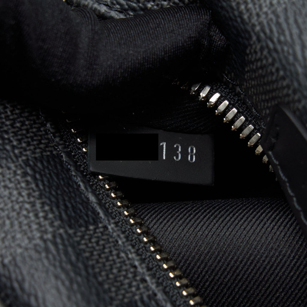 DAMIER GRAPHITE BACKPACK BLACK SHW