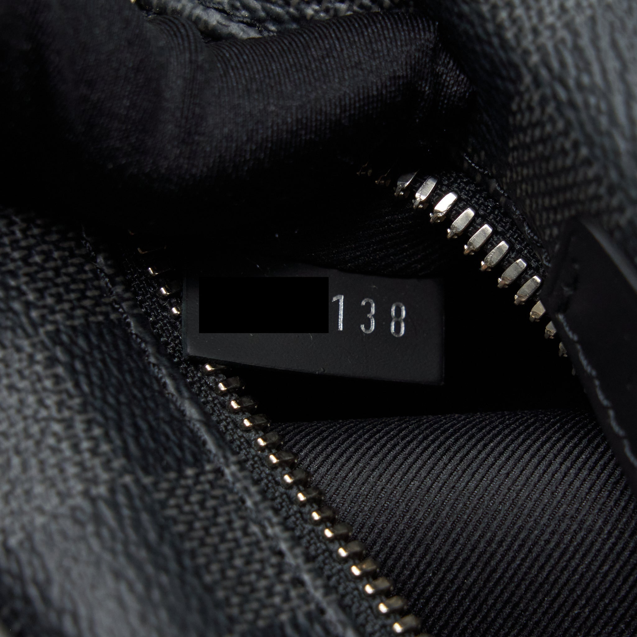 DAMIER GRAPHITE BACKPACK BLACK SHW