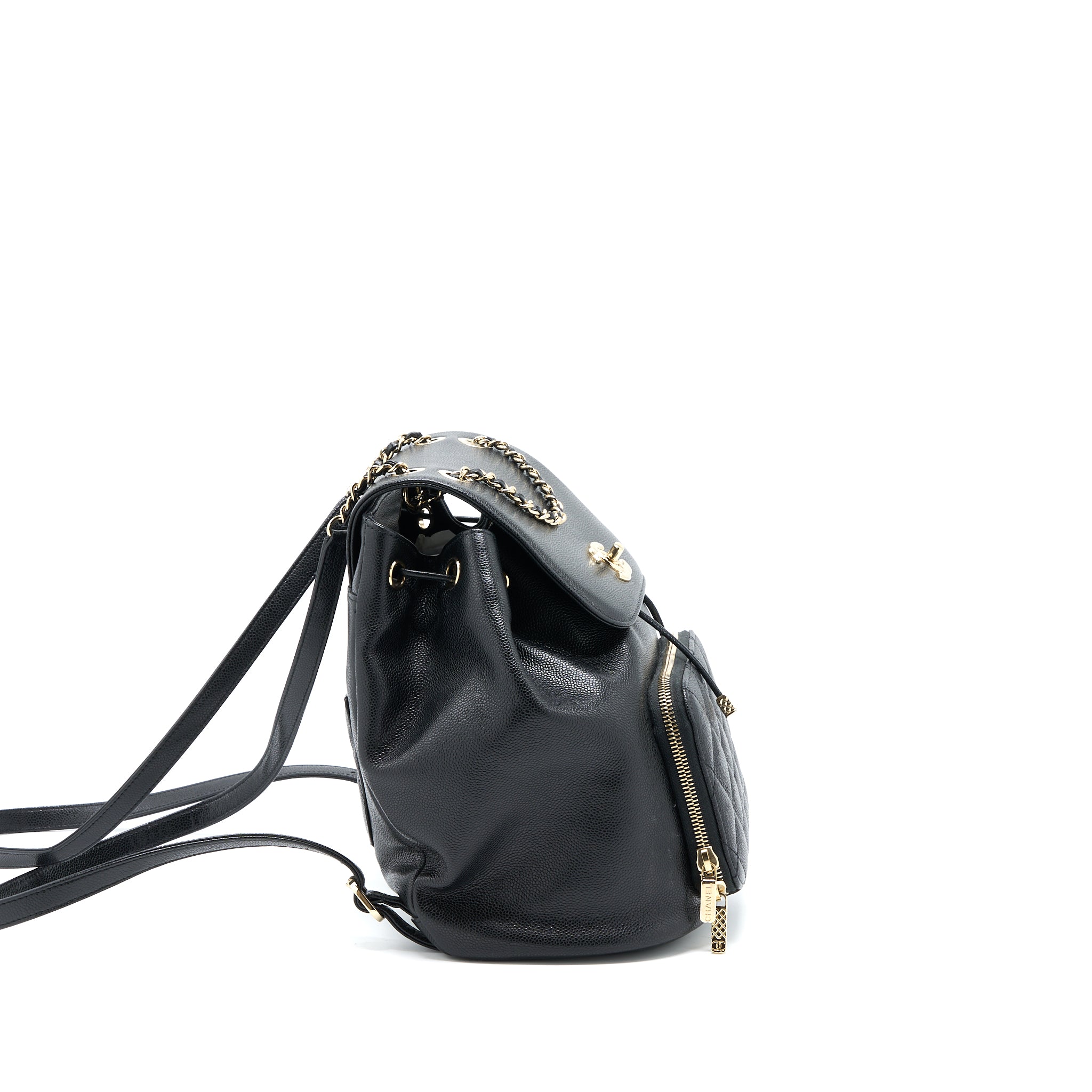 22B AFFINITY BACKPACK CAVIAR BLACK LGHW (MICROCHIP)