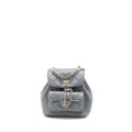 22A MIMI DUMA BACKPACK LAMBSKIN DARK GREY LGHW (MICROCHIP)