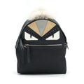 MONSTER BACKPACK IN BLACK WITH FUR