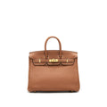 HERMES BIRKIN 25 GOLD WITH GHW TOGO