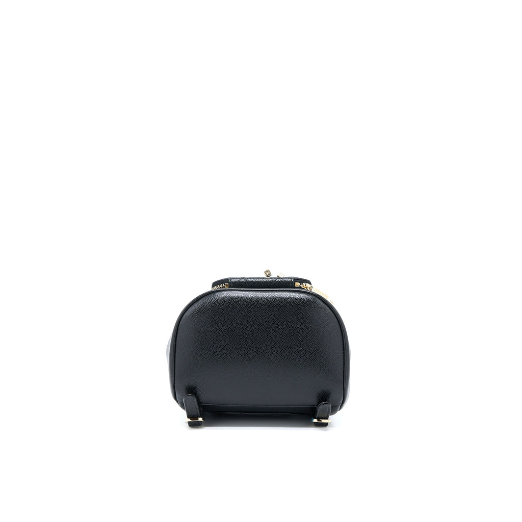 22B AFFINITY MINI BACKPACK CAVIAR BLACK LGHW(MICROCHIP)