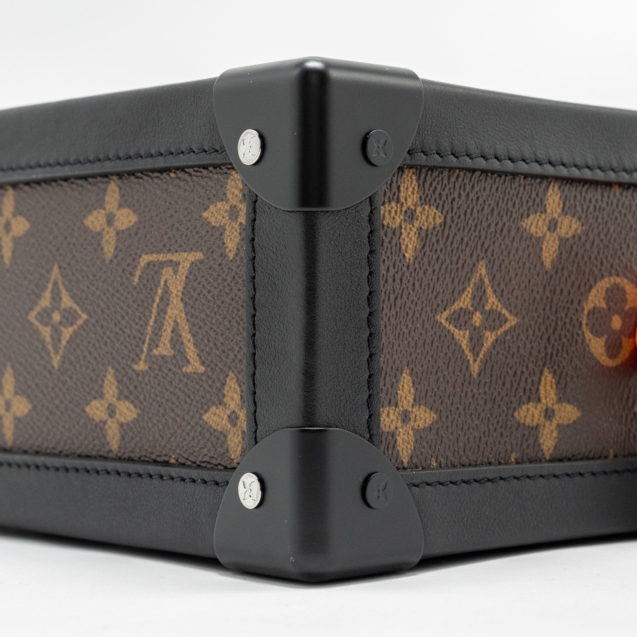 SOLAR RAY SOFT TRUNK LIMITED EDITION MONOGRAM CANVAS BLACK HARDWARE