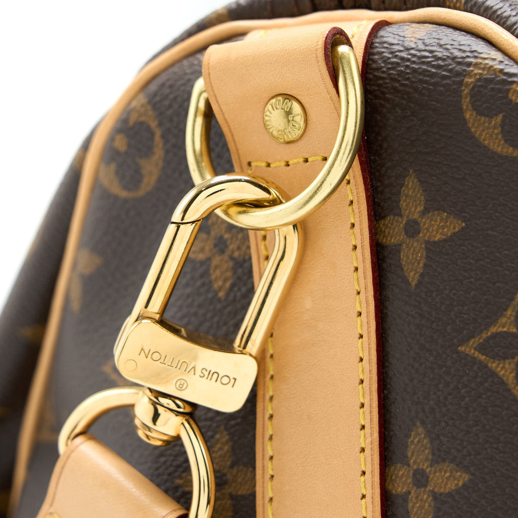 KEEPALL BANDOULIRE 50 MONOGRAM CANVAS GHW