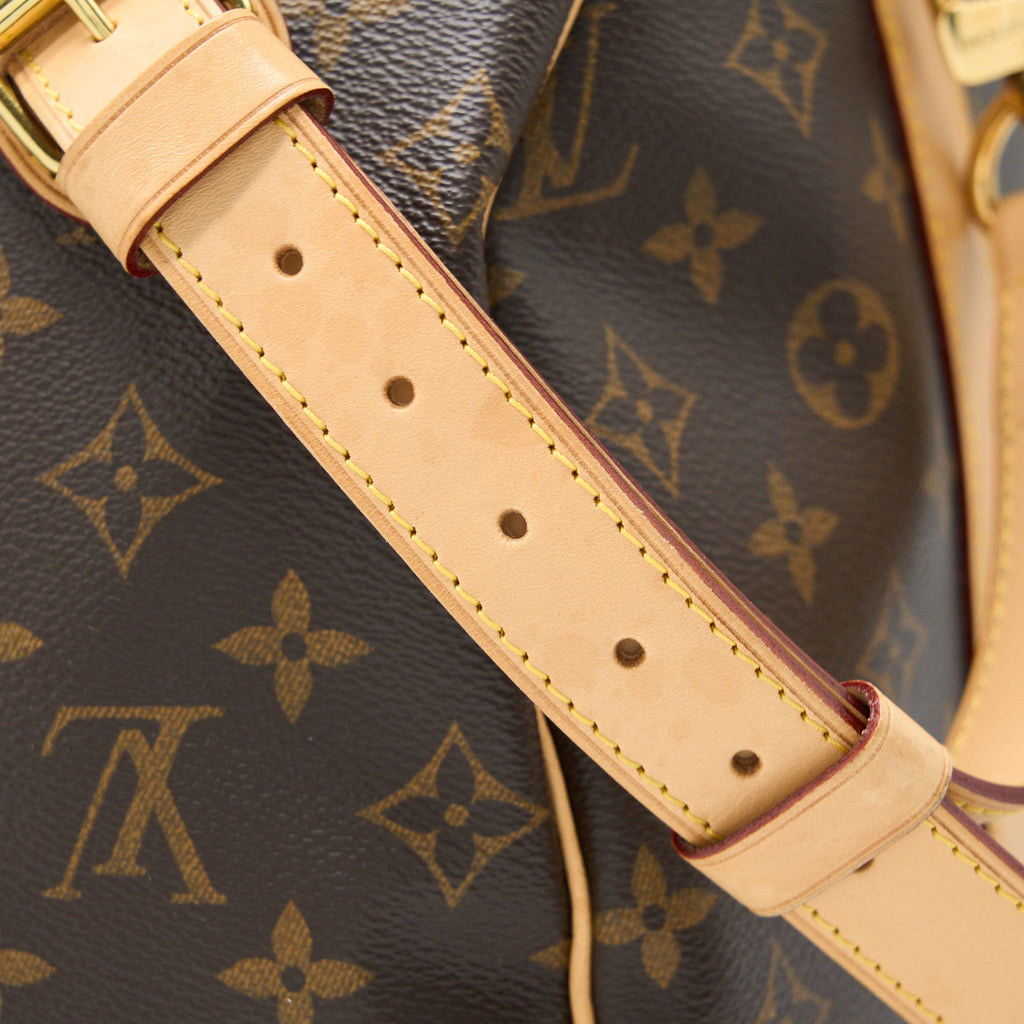 KEEPALL BANDOULIRE 50 MONOGRAM CANVAS GHW