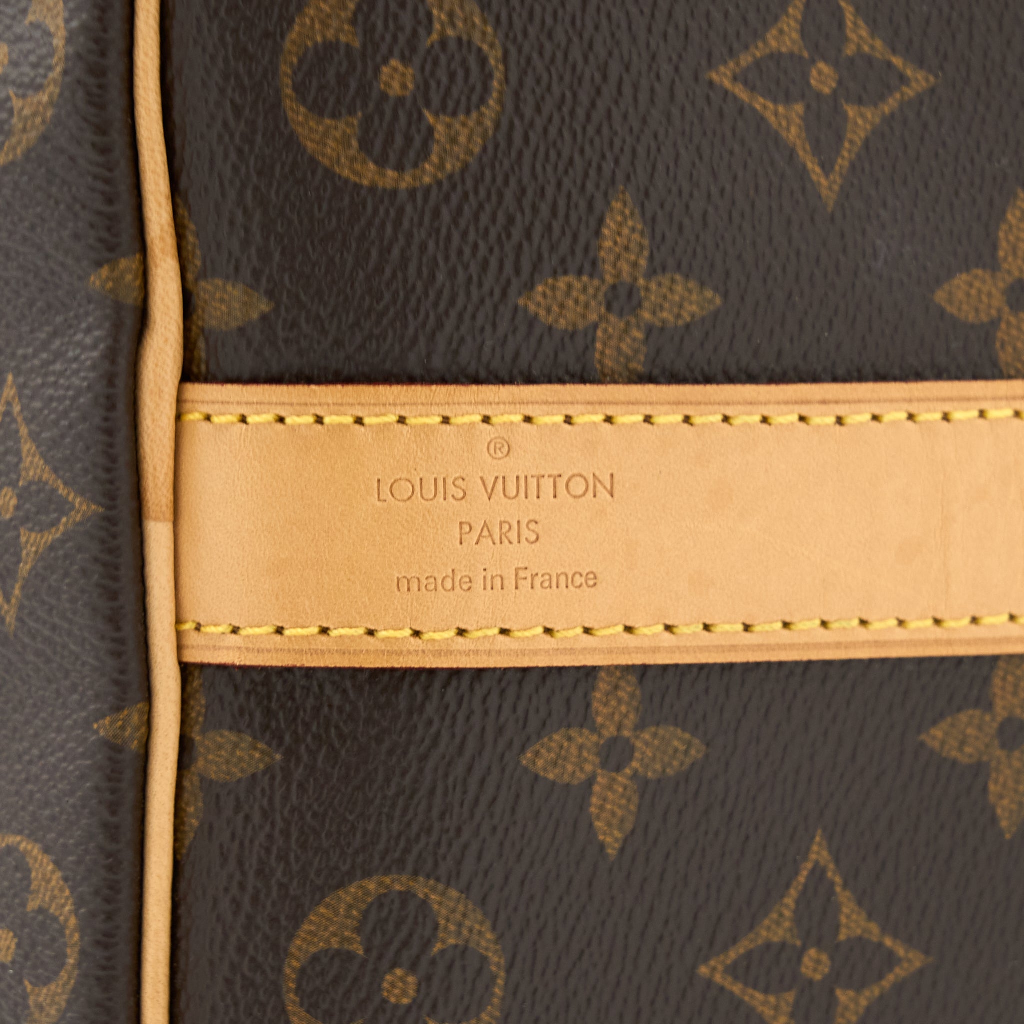 KEEPALL BANDOULIRE 50 MONOGRAM CANVAS GHW