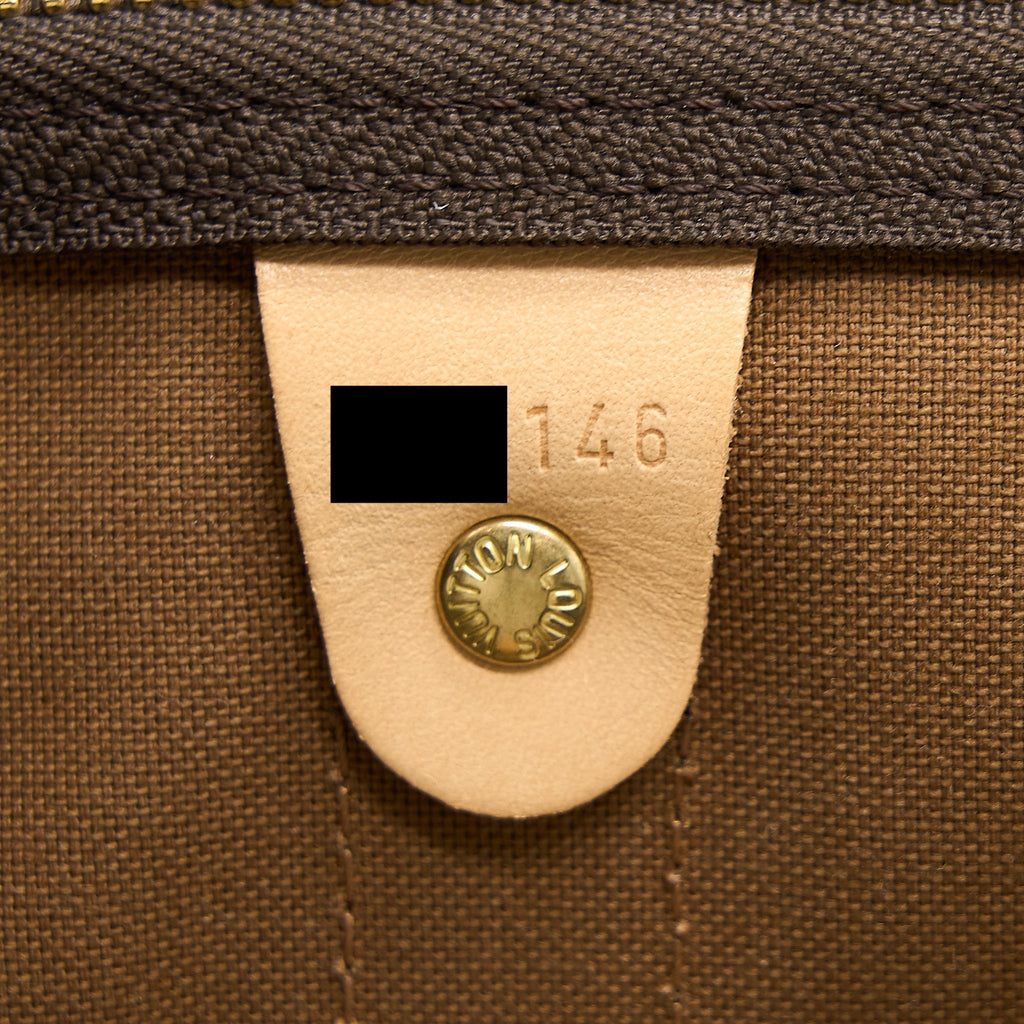 KEEPALL BANDOULIRE 50 MONOGRAM CANVAS GHW
