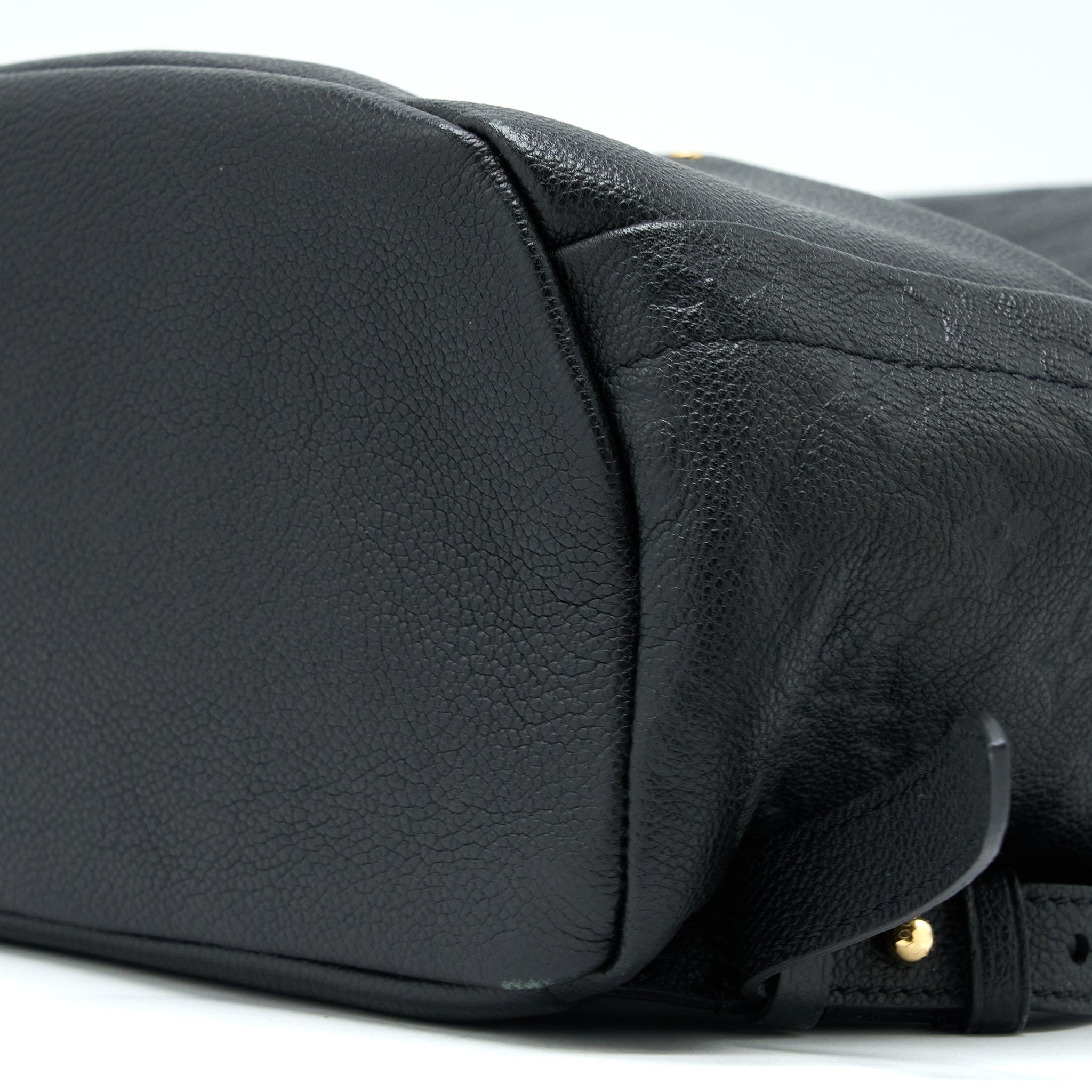 SORBONNE BACKPACK MONOGRAM EMPREINTE BLACK GHW