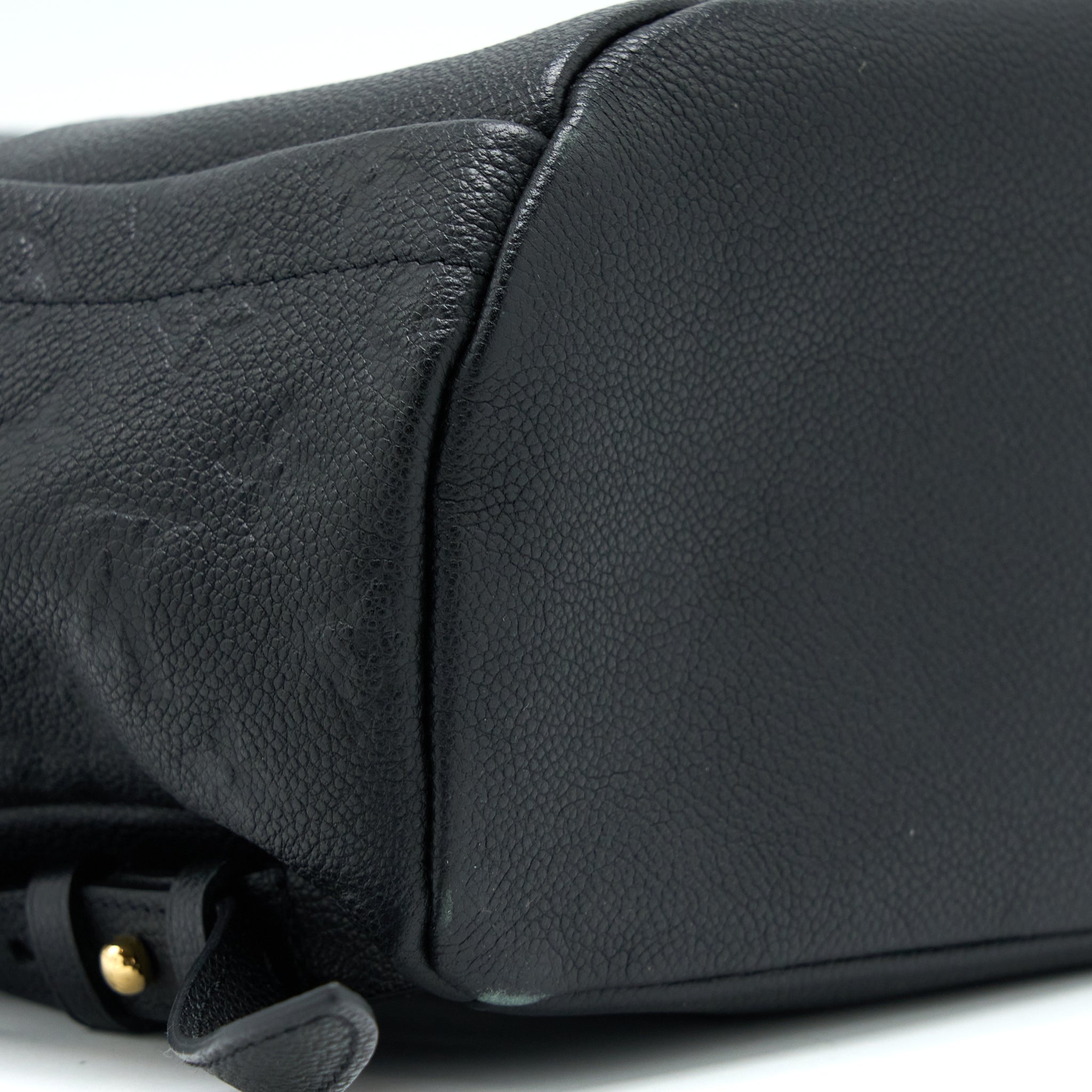 SORBONNE BACKPACK MONOGRAM EMPREINTE BLACK GHW