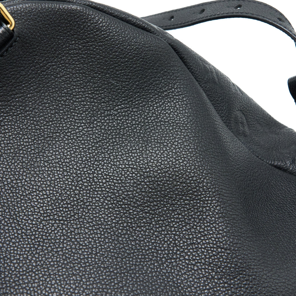 SORBONNE BACKPACK MONOGRAM EMPREINTE BLACK GHW
