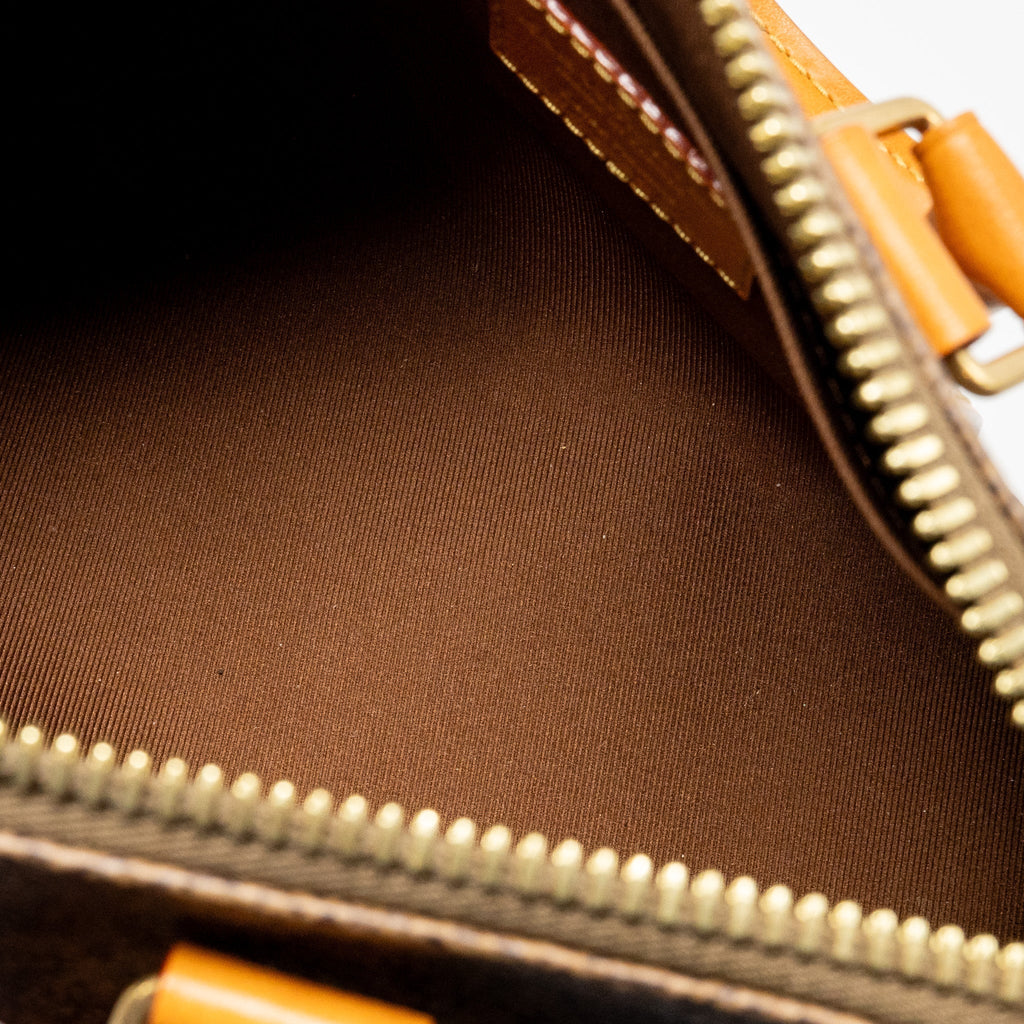 KEEPALL BANDOULIÈRE 25 MONOGRAM DUST COATED CANVAS GHW