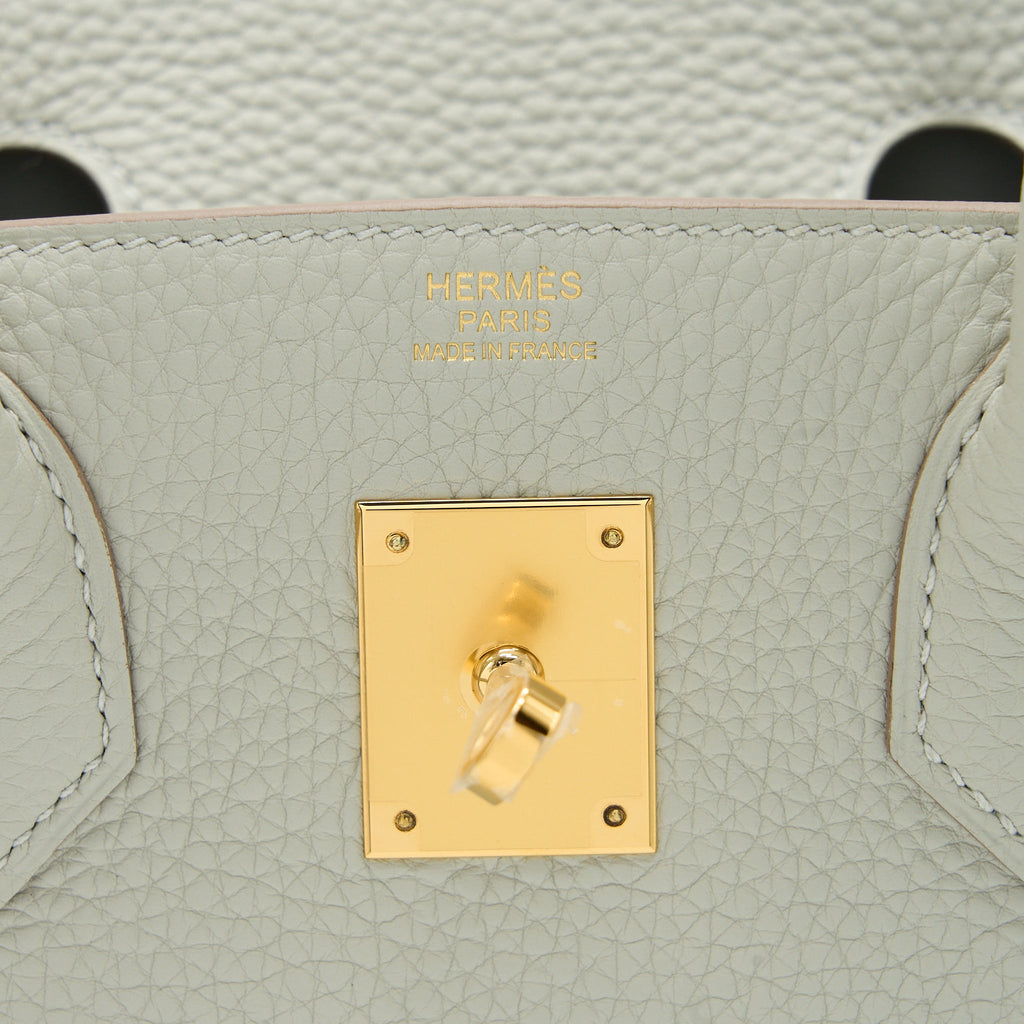 HERMES BIRKIN 30 TOGO GRIS PERLE GHW