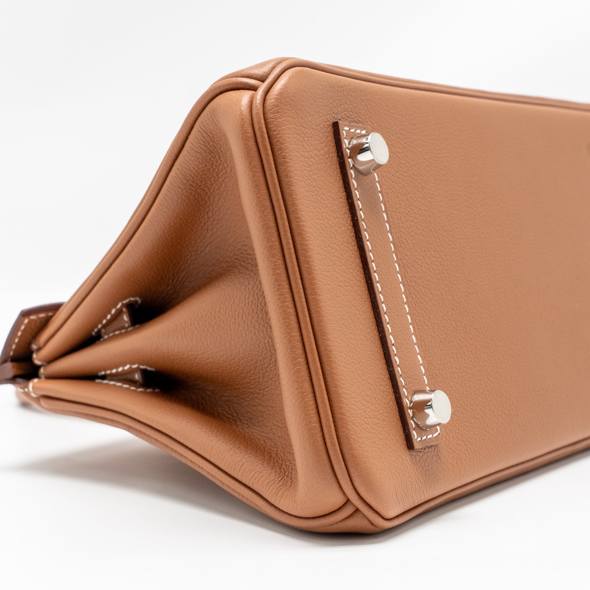 HERMES BIRKIN SHOULDER 29 EVERCOLOR GOLD SHW