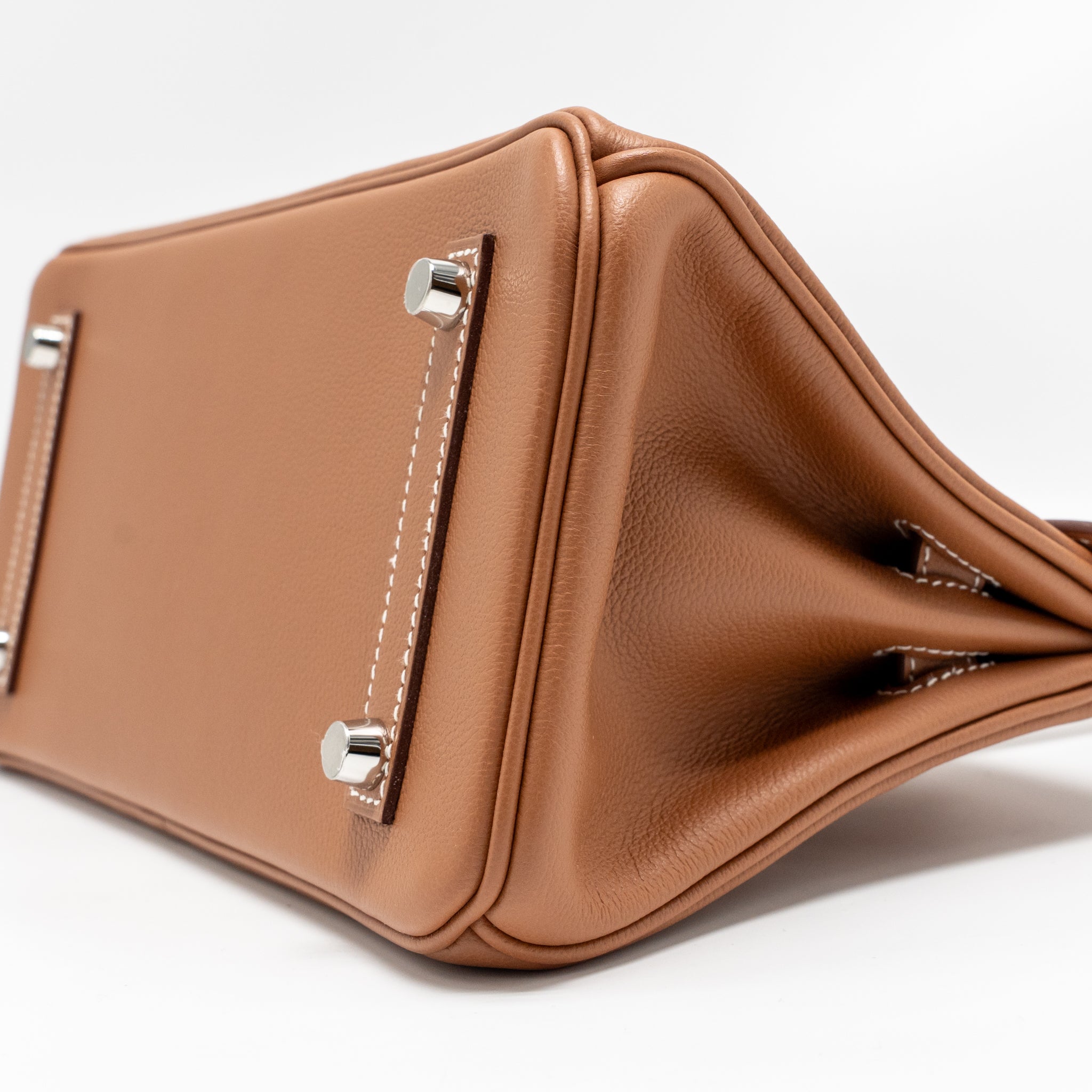 HERMES BIRKIN SHOULDER 29 EVERCOLOR GOLD SHW