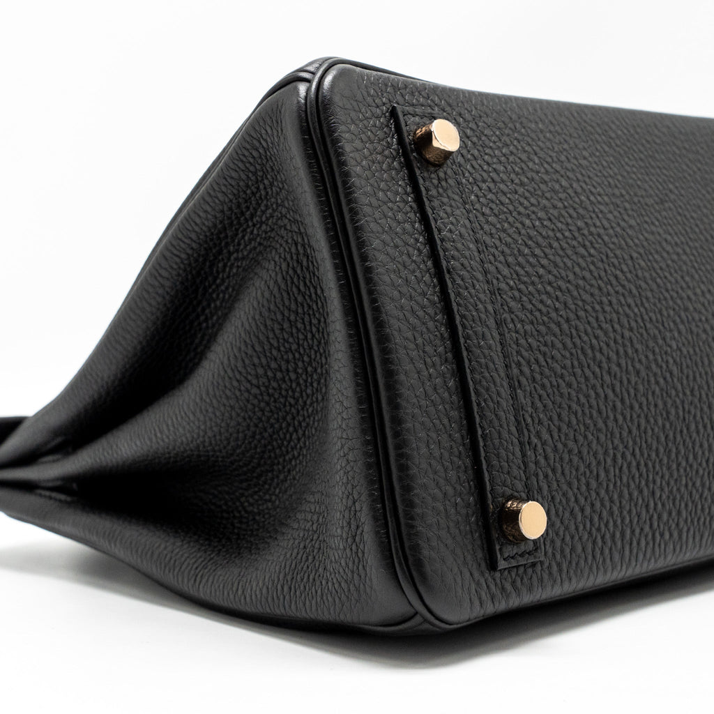 HERMES BIRKIN 30 TOGO BLACK RGHW
