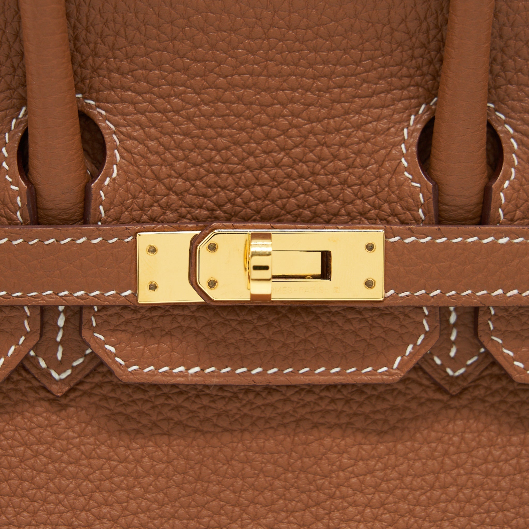 HERMES BIRKIN 25 GOLD WITH GHW TOGO