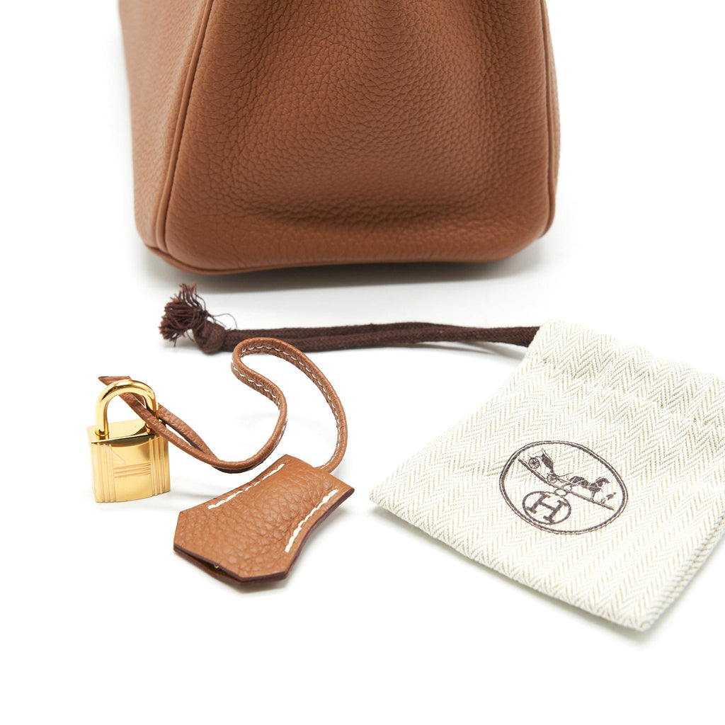 HERMES BIRKIN 25 GOLD WITH GHW TOGO