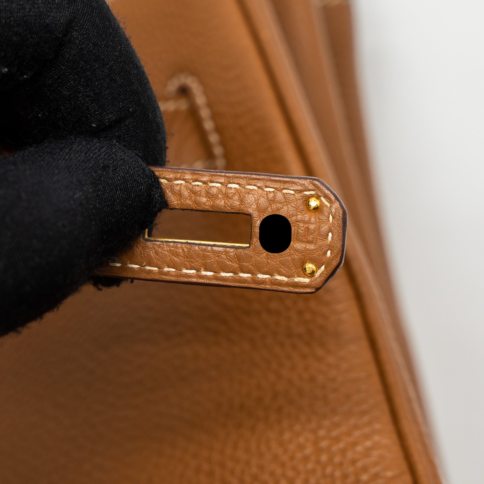 HERMES BIRKIN 35 TOGO GOLD GHW SQUARE I