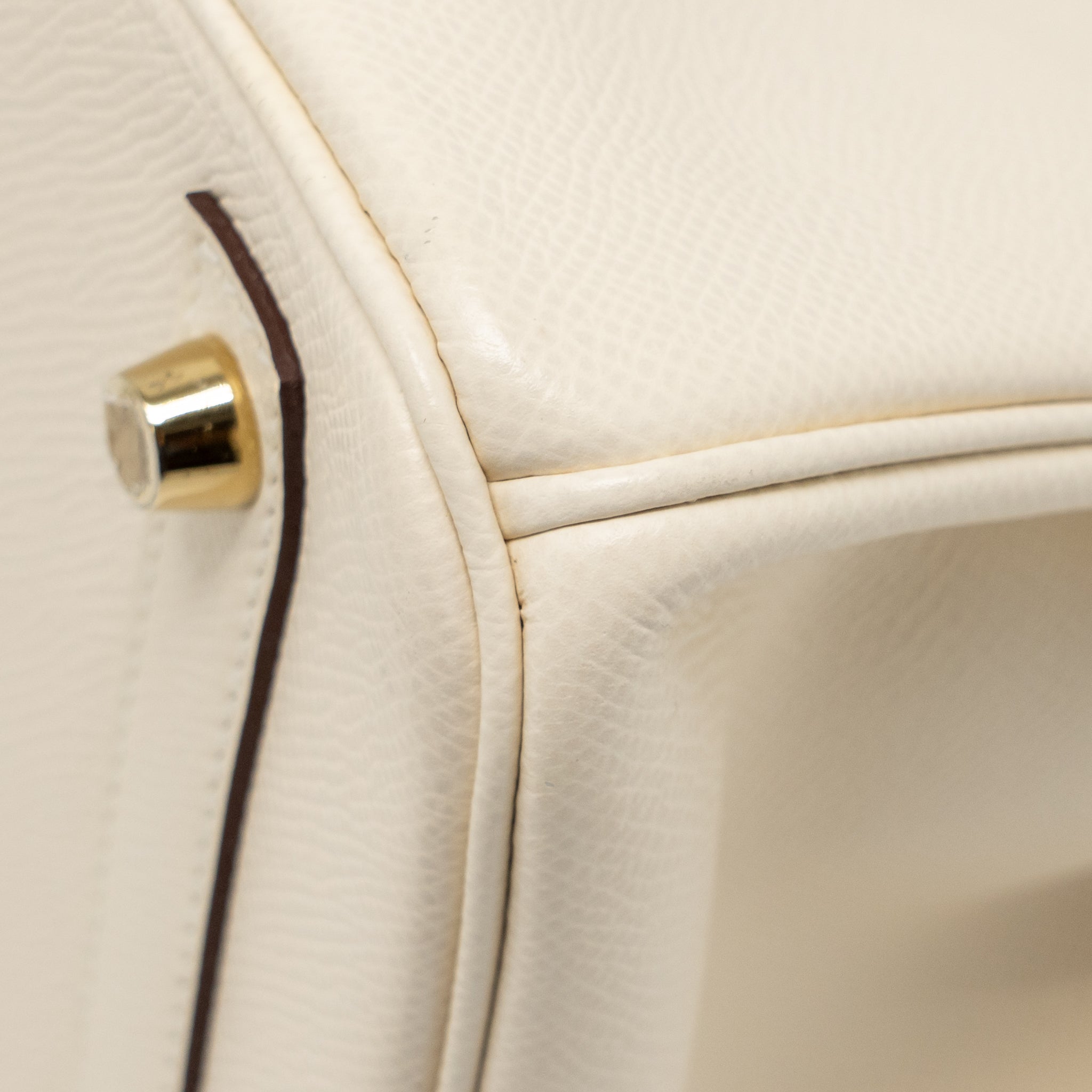 HERMES BIRKIN 30 EPSOM NATA GHW