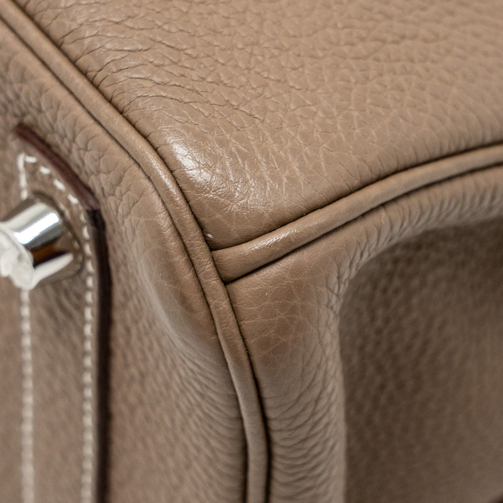HERMES BIRKIN 30 TOGO ETOUPE SHW