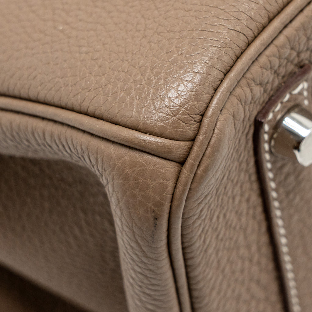 HERMES BIRKIN 30 TOGO ETOUPE SHW