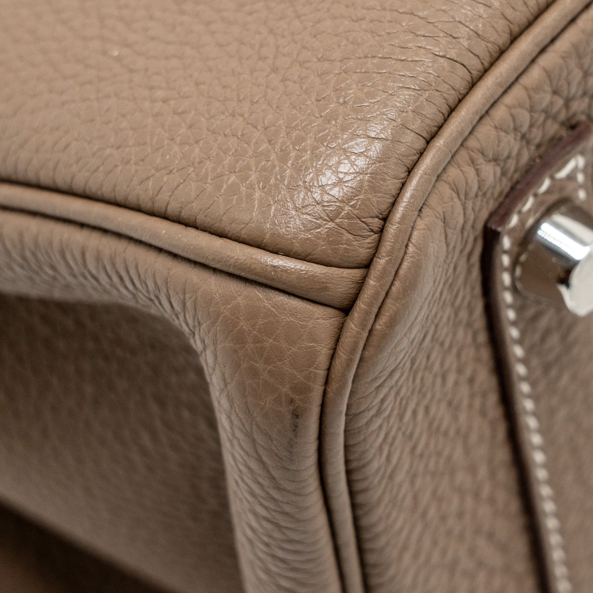 HERMES BIRKIN 30 TOGO ETOUPE SHW
