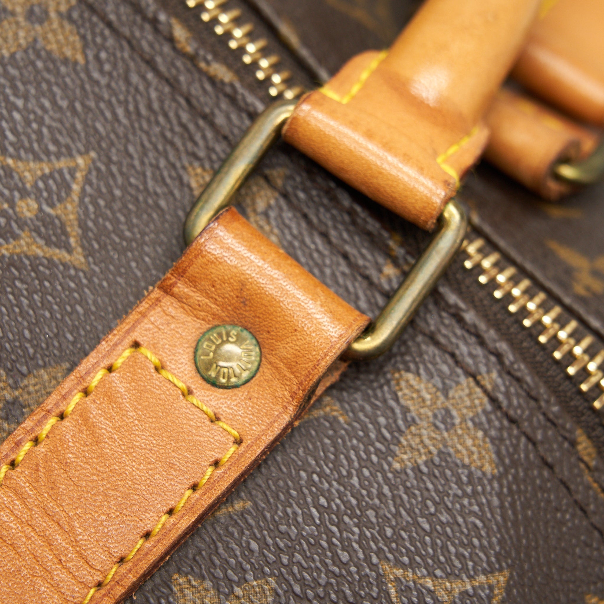 VINTAGE KEEPALL 55 MONOGRAM CANVAS