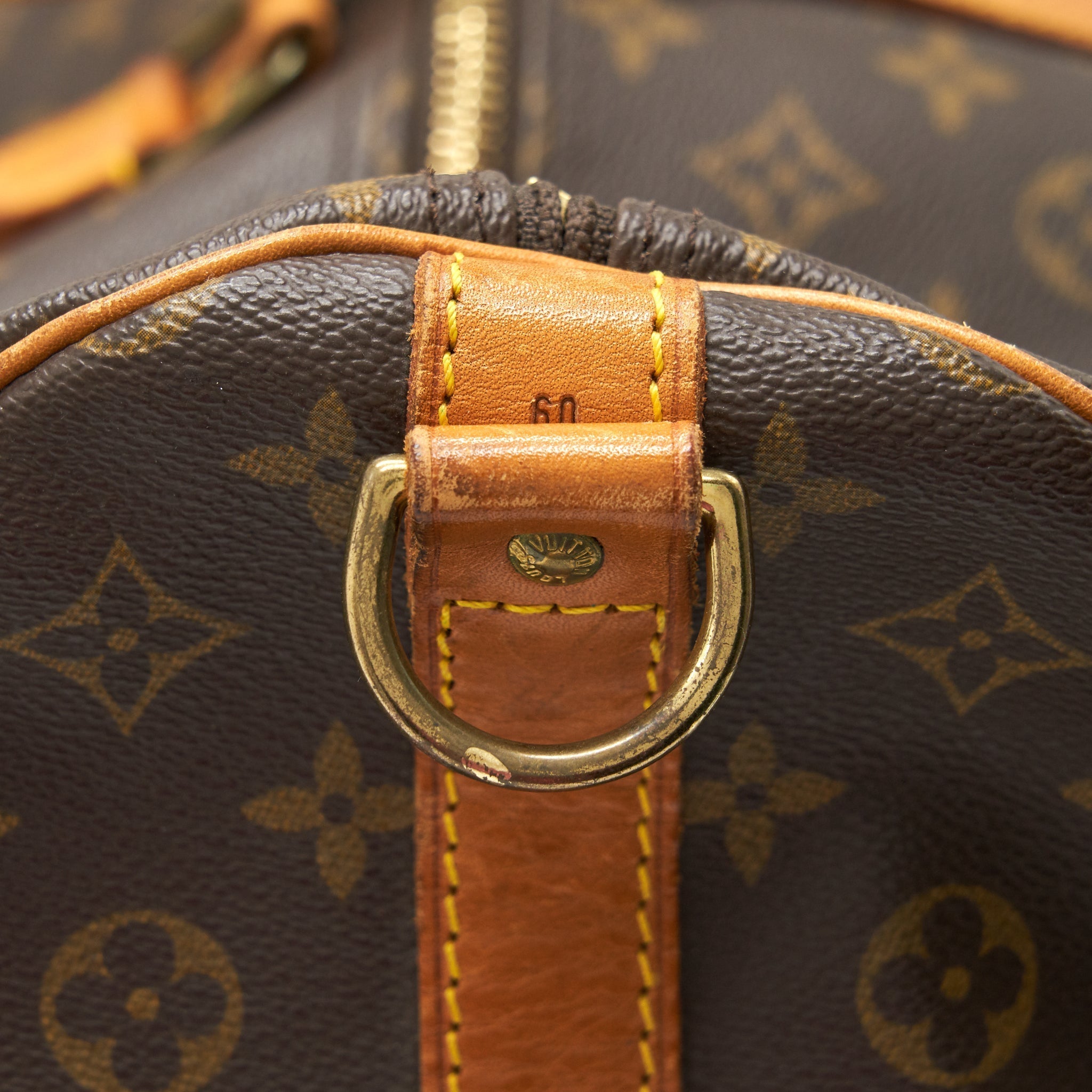 VINTAGE KEEPALL 55 MONOGRAM CANVAS