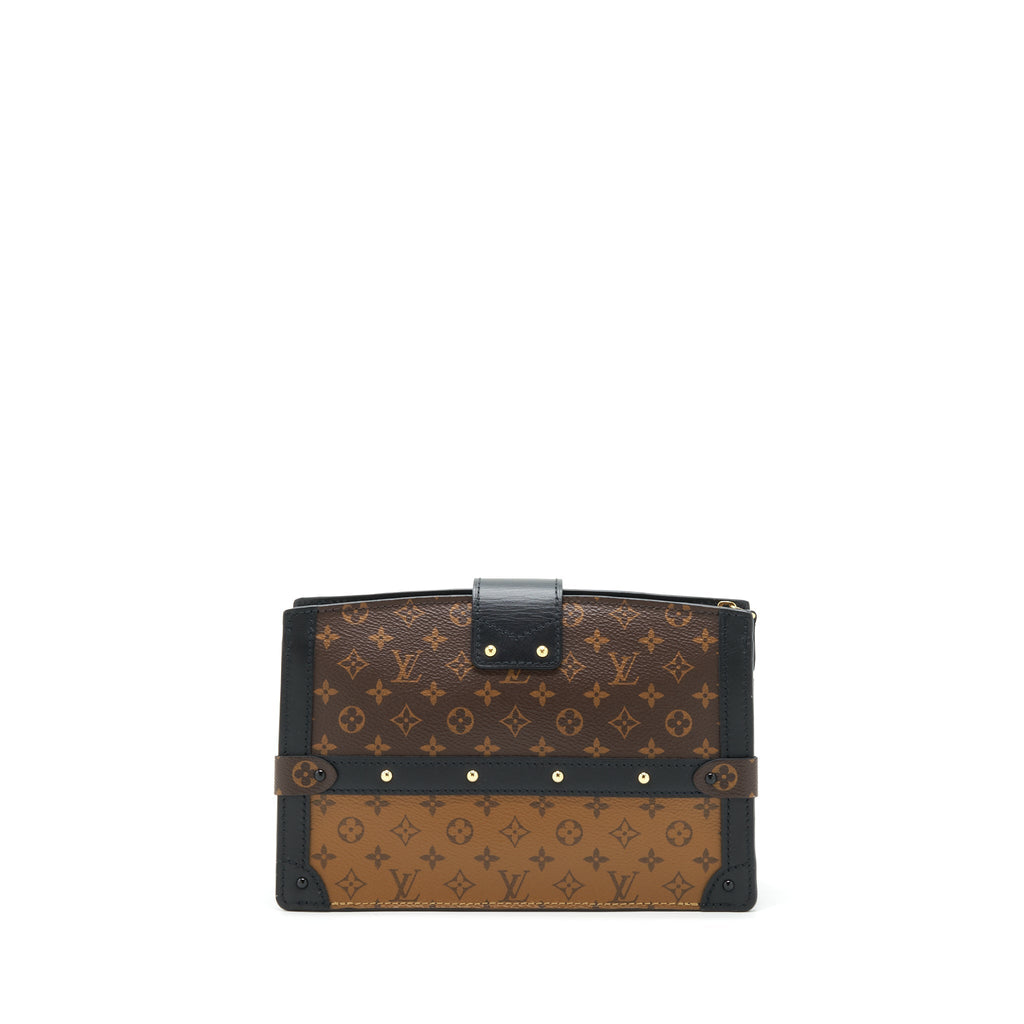 TRUNK CLUTCH BAG MONOGRAM REVERSE CANVAS YEAR 2019