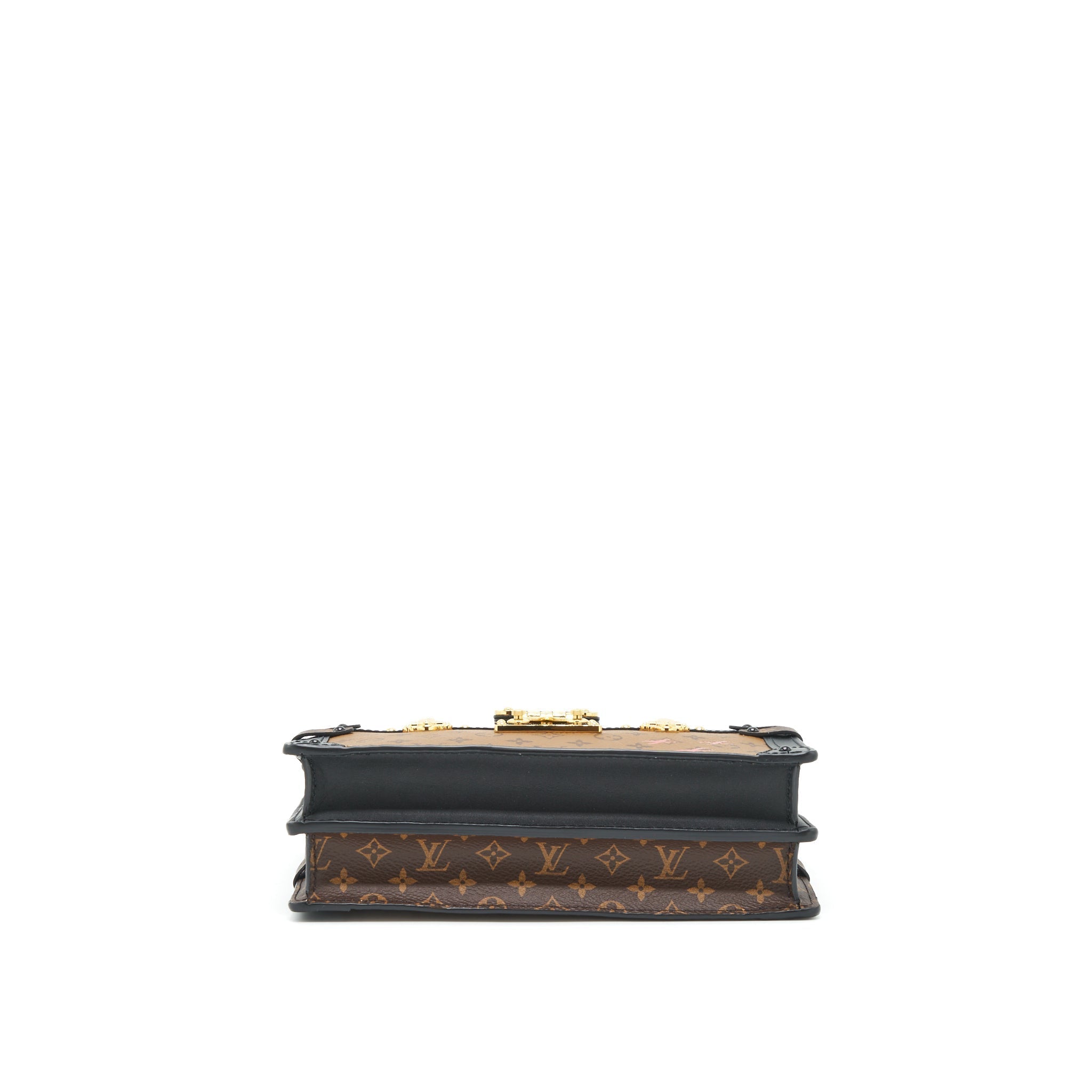 TRUNK CLUTCH BAG MONOGRAM REVERSE CANVAS YEAR 2019