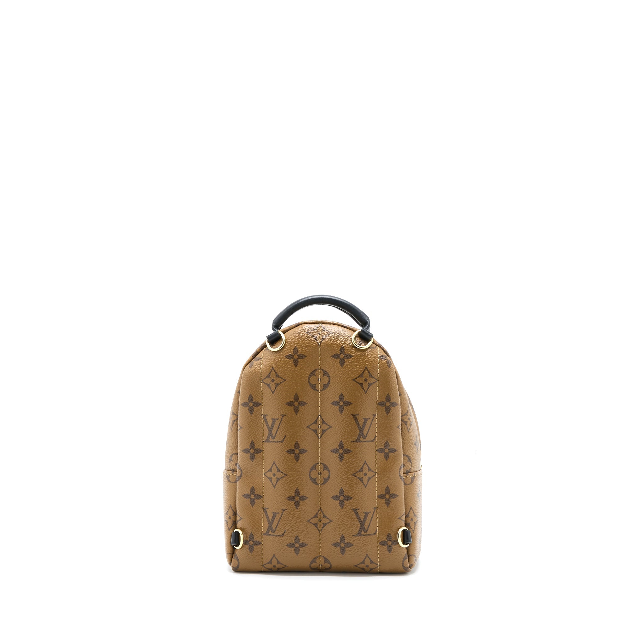 PALM SPRINGS MINI BACKPACK MONOGRAM REVERSE CANVAS GHW