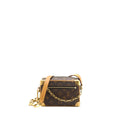 MINI SOFT TRUNK MONOGRAM CANVAS GHW