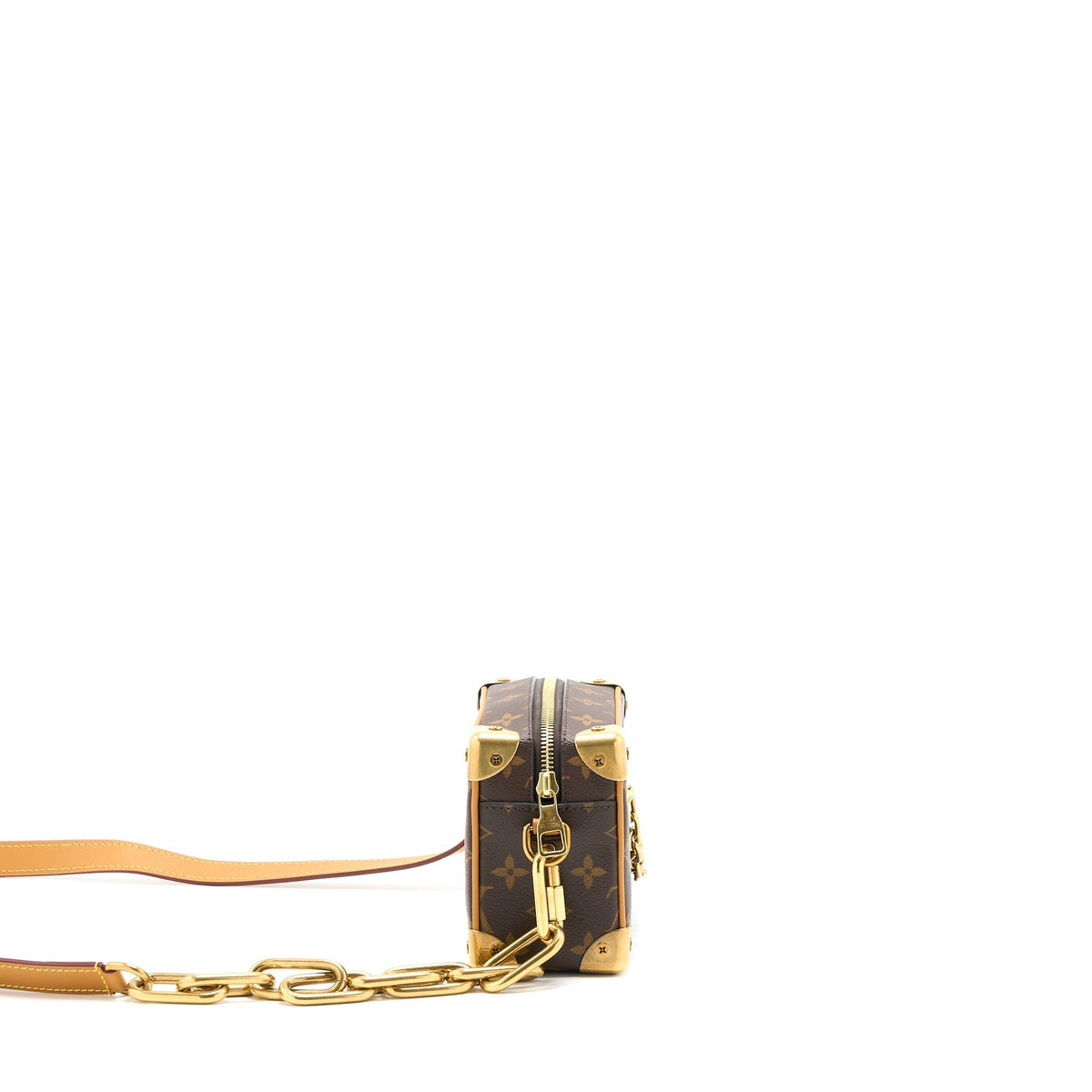 LOUIS VUITTON MINI SOFT TRUNK MONOGRAM CANVAS GHW