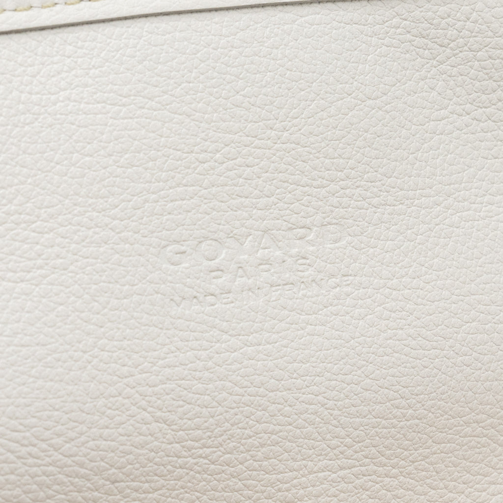 SAINT LEGER BACKPACK GOYARDINE CANVAS WHITE SHW