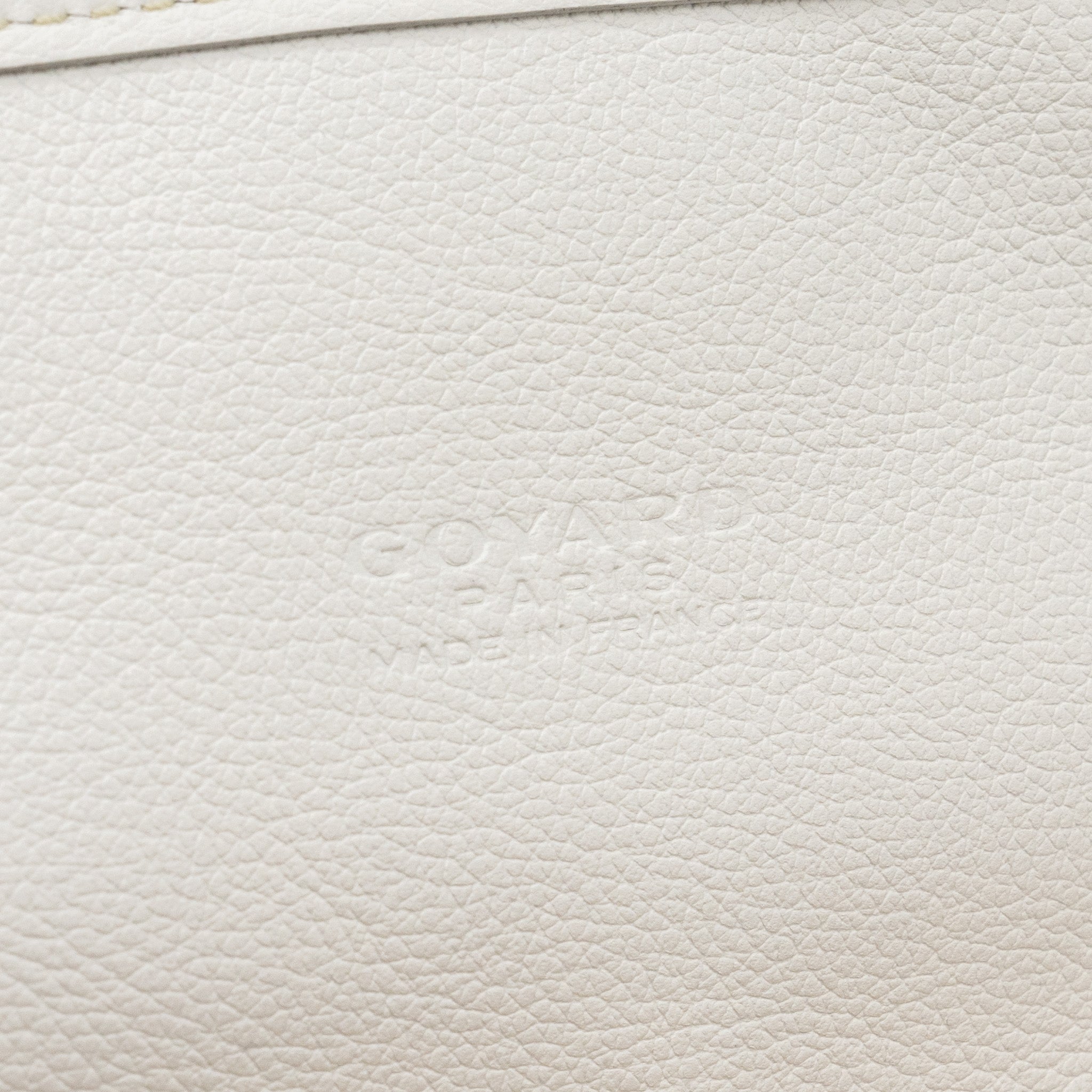 SAINT LEGER BACKPACK GOYARDINE CANVAS WHITE SHW