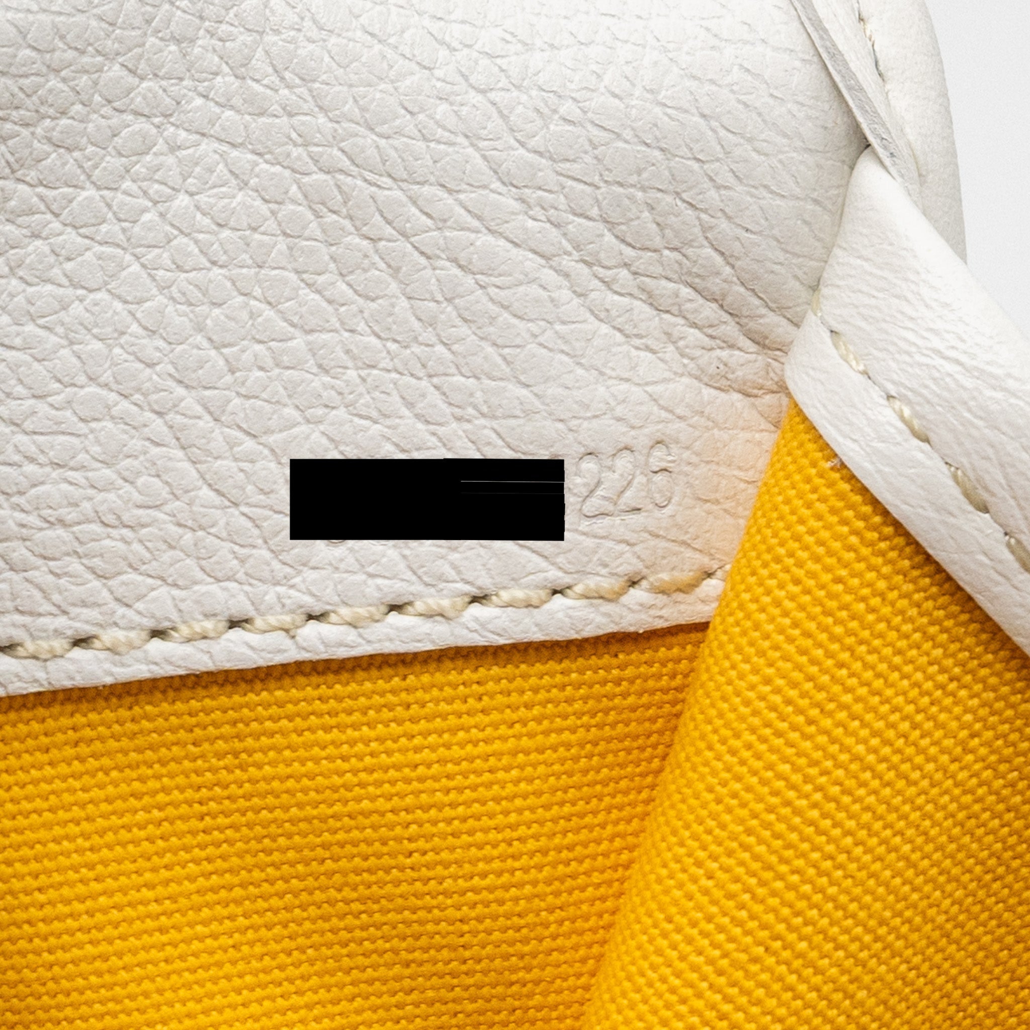 SAINT LEGER BACKPACK GOYARDINE CANVAS WHITE SHW