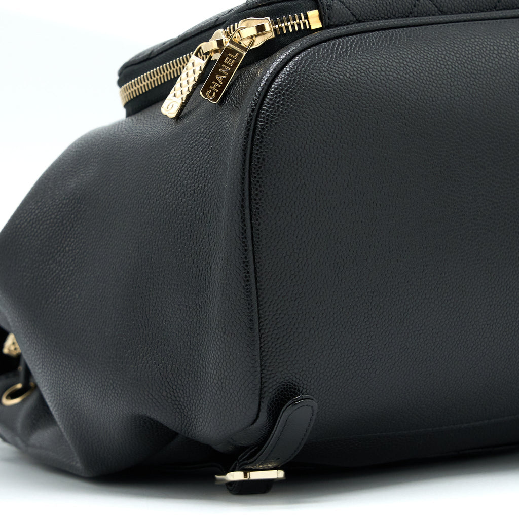 22B AFFINITY BACKPACK CAVIAR BLACK LGHW (MICROCHIP)