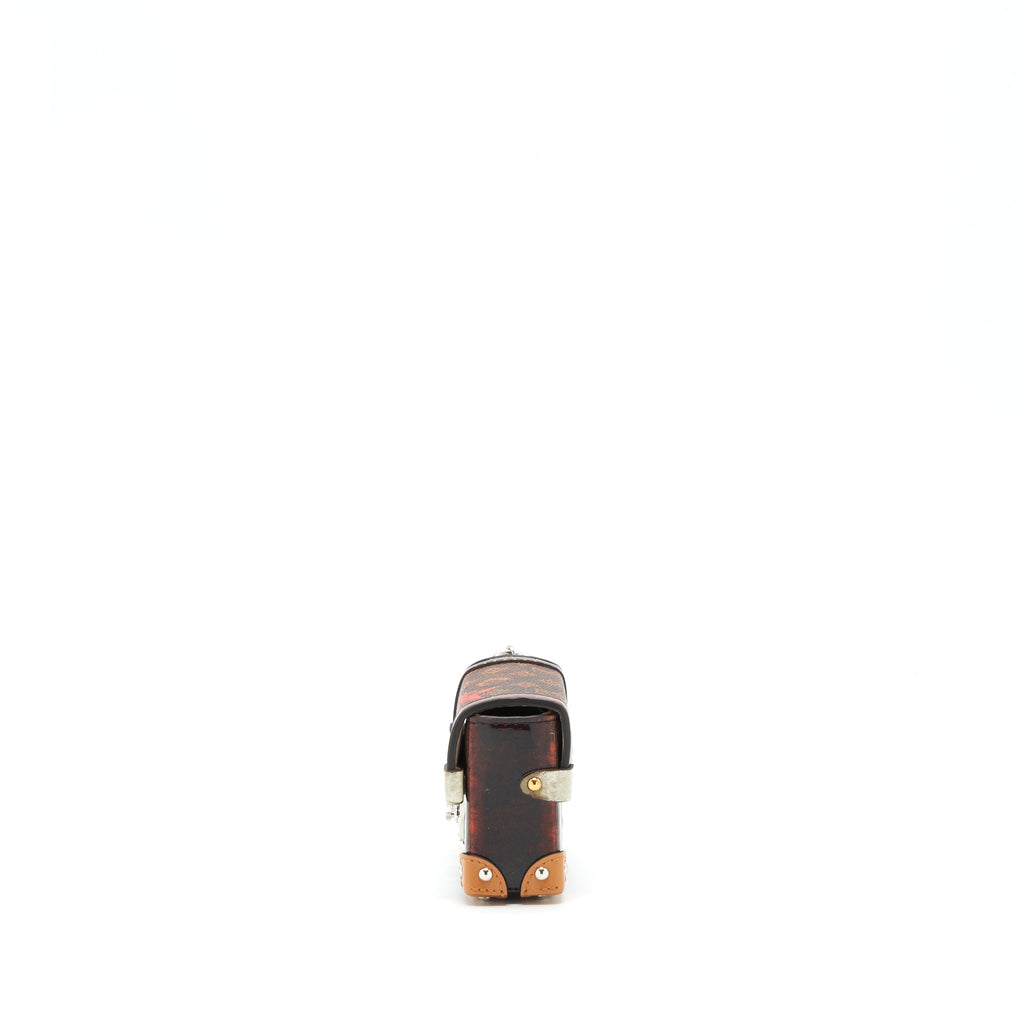ESS TRUNK MINI BAG/BAG CHARM NOIR