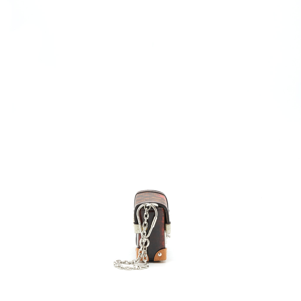 ESS TRUNK MINI BAG/BAG CHARM NOIR
