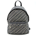 RIDER BACKPACK BEIGE AND BLACK DIOR OBLIQUE JACQUARD