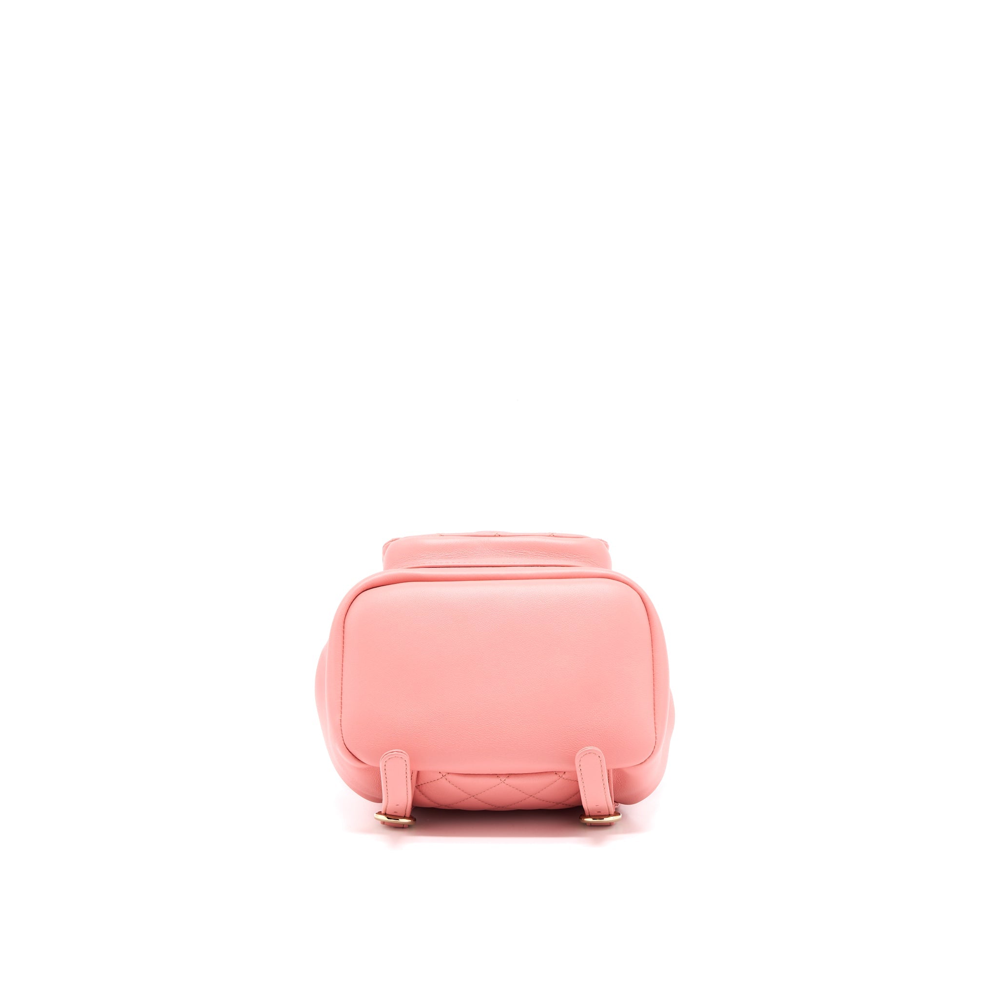DUMA MINI BACKPACK LAMBSKIN PINK LGHW(MICROCHIP)