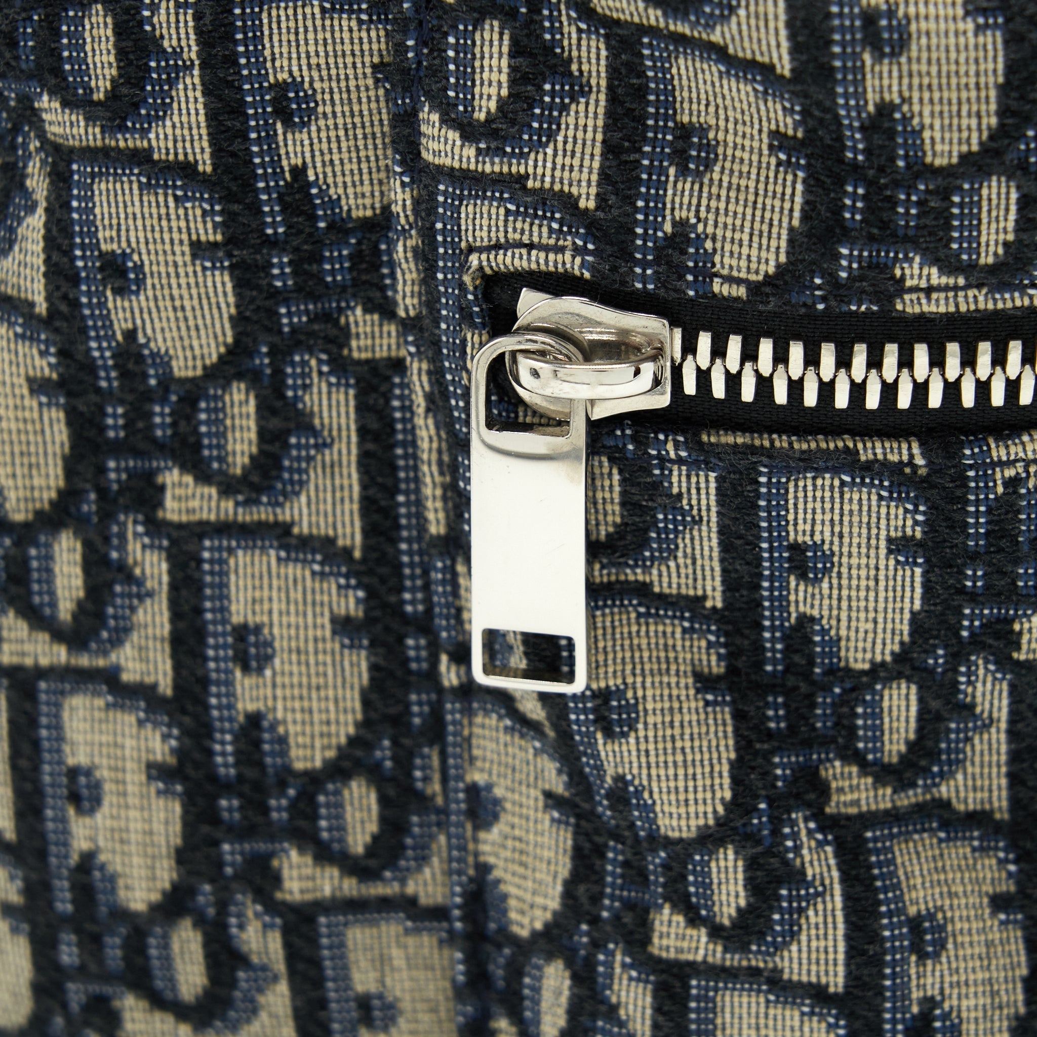 RIDER BACKPACK BEIGE AND BLACK DIOR OBLIQUE JACQUARD
