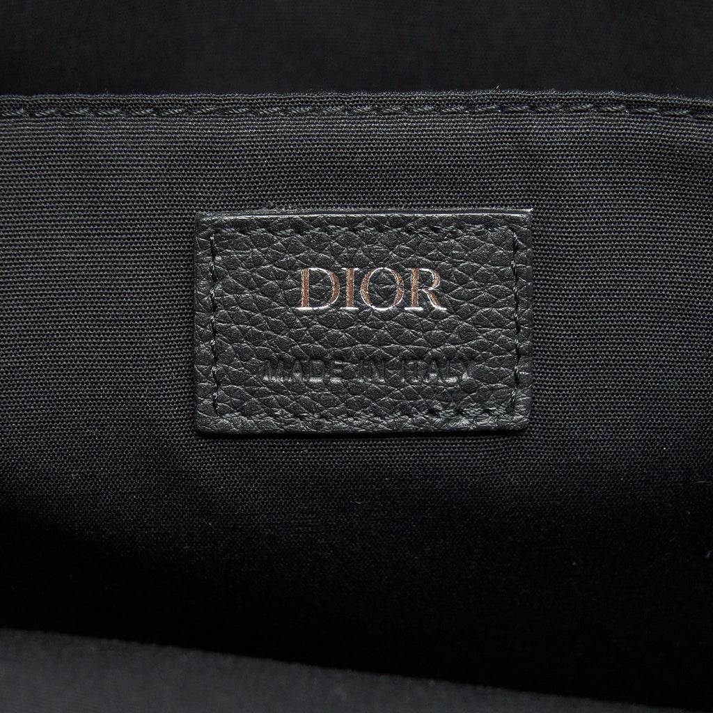 RIDER BACKPACK BEIGE AND BLACK DIOR OBLIQUE JACQUARD